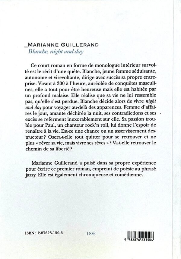 Livre: Blanche, night and day – Image 2