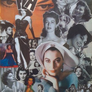 COLLAGES SUR TOILES - SERIE CINEMA