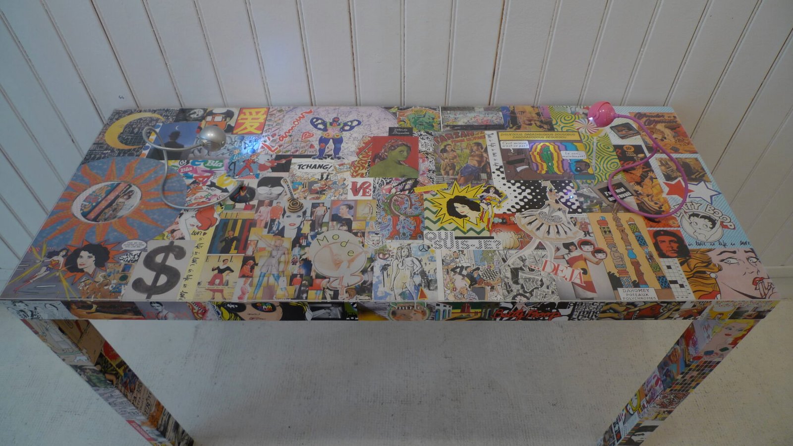 Table vue dessus